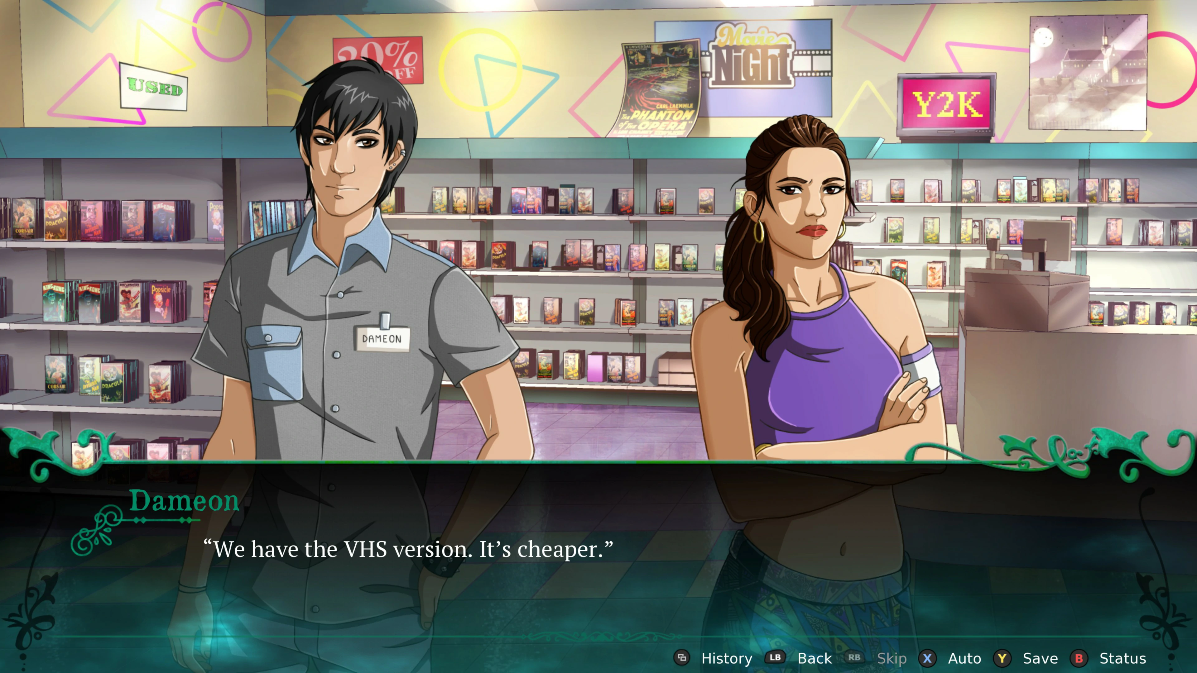 Twice Reborn: A Vampire Visual Novel