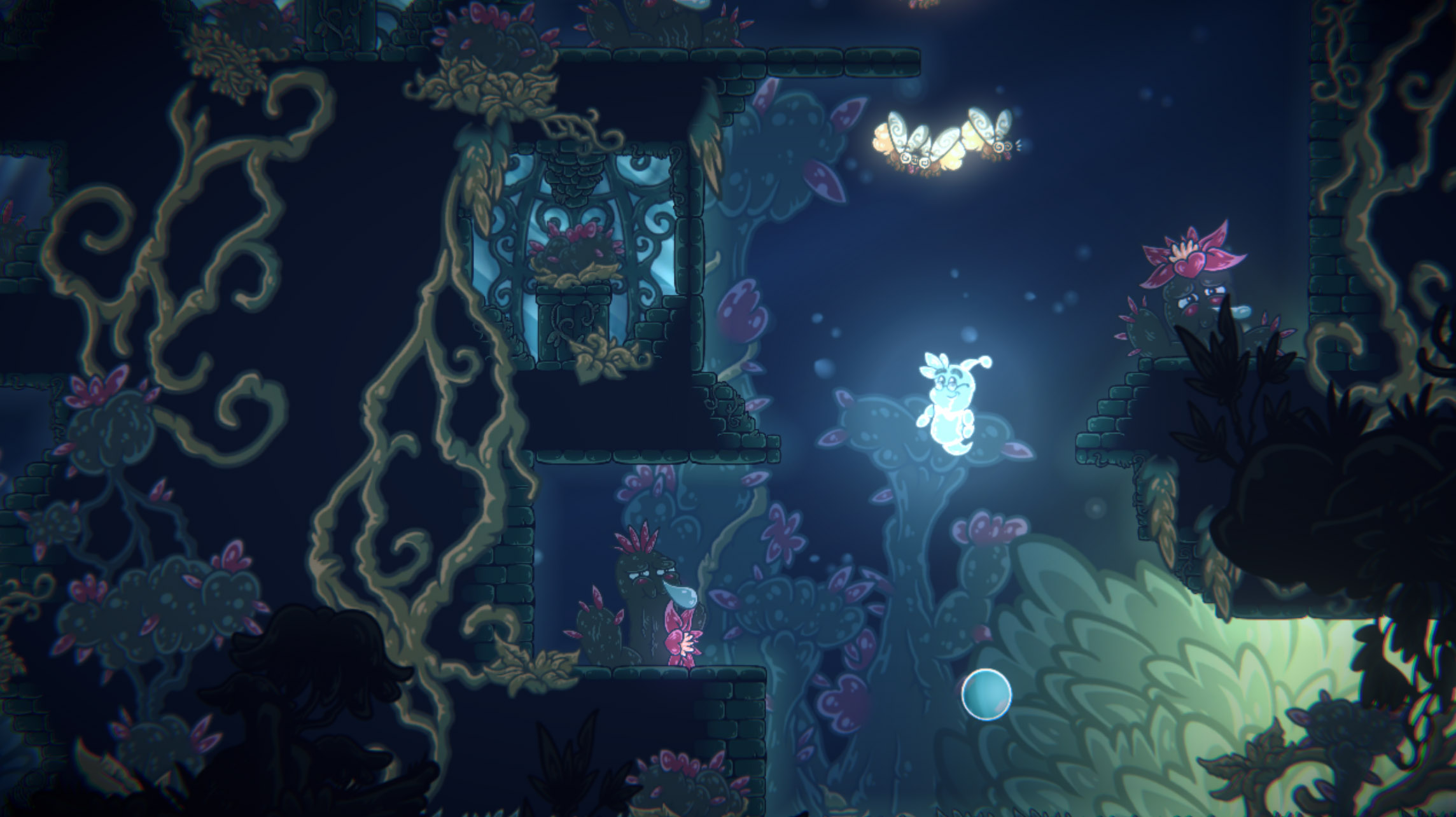 Découvrez le nouveau trailer de gameplay de Bubble Ghost Remake ...